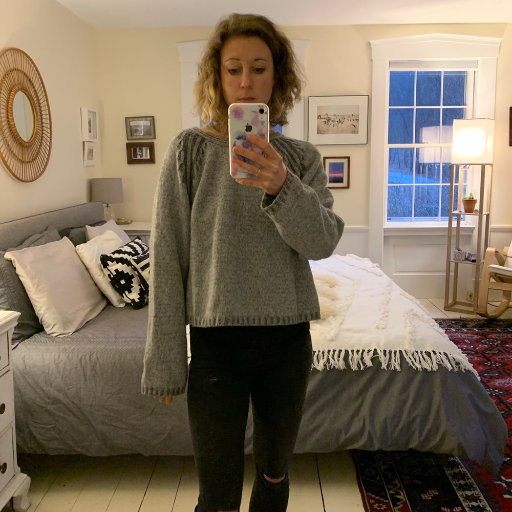 Crew neck sweater